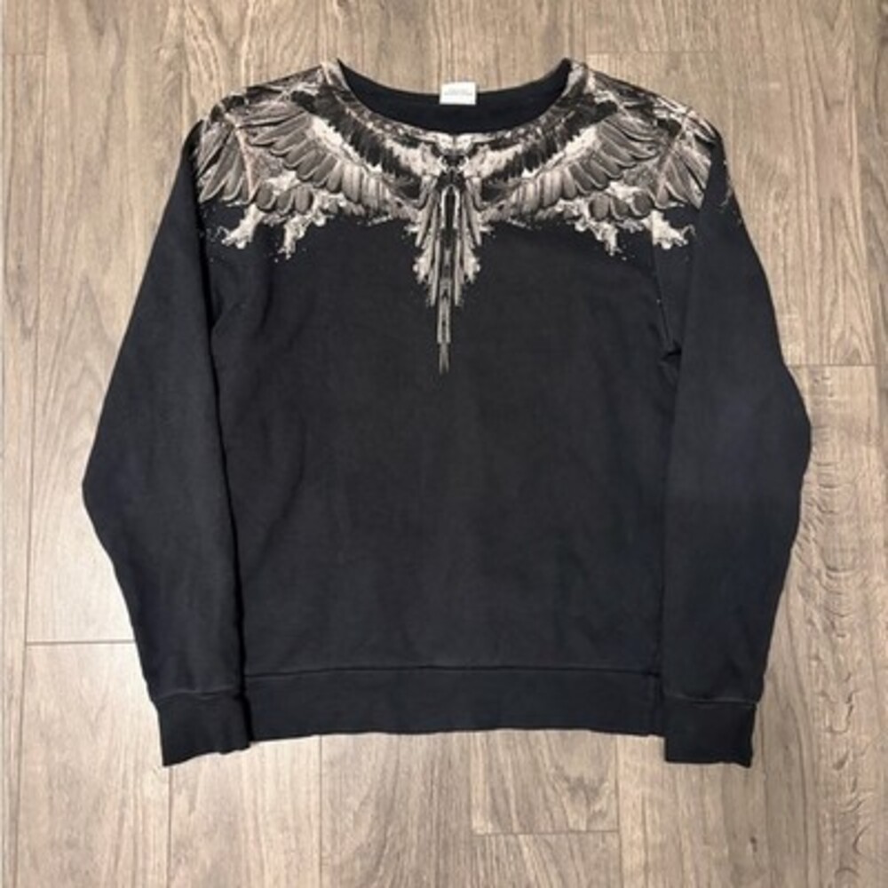 Marcelo burlon Black Men's Crewneck